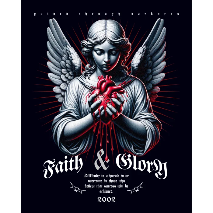 Worek z nadrukiem Faith & Glory